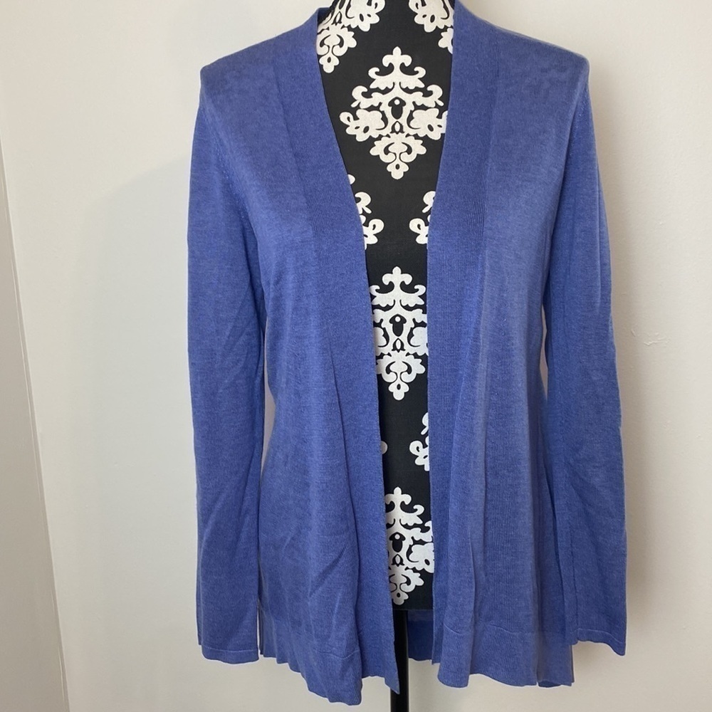 Eileen Fisher Cardigan Merino Wool Lyocell Blend